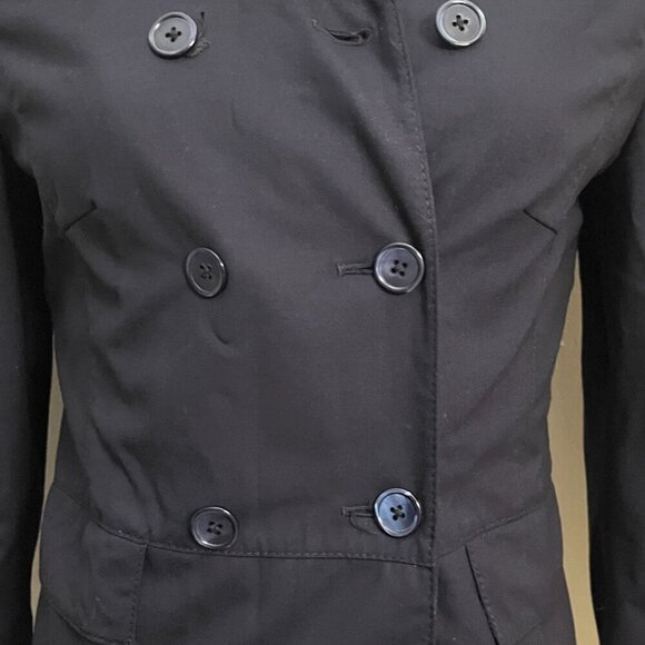 $3750 BELVEST DOUBLE BREASTED NAVY BLUE JACKET 4 - Picture 4 of 15